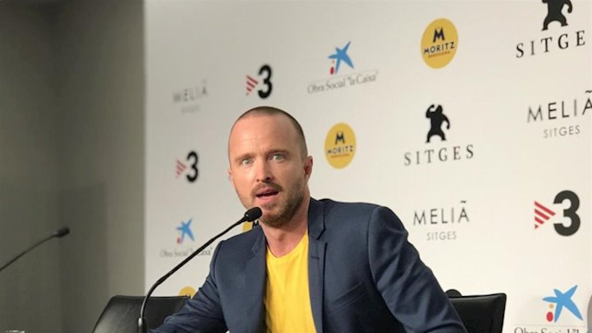 Aaron Paul, en Sitges.