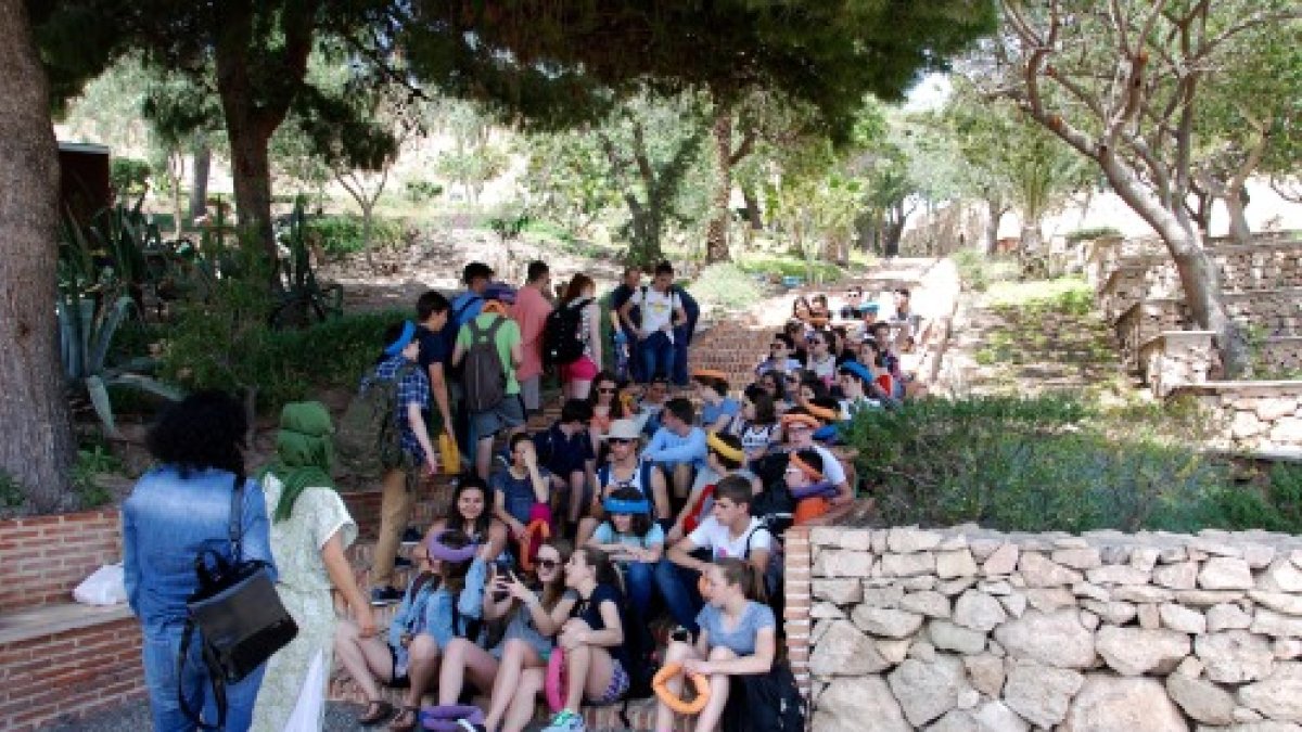 Actividades infantiles en la Alcazaba de Almería.