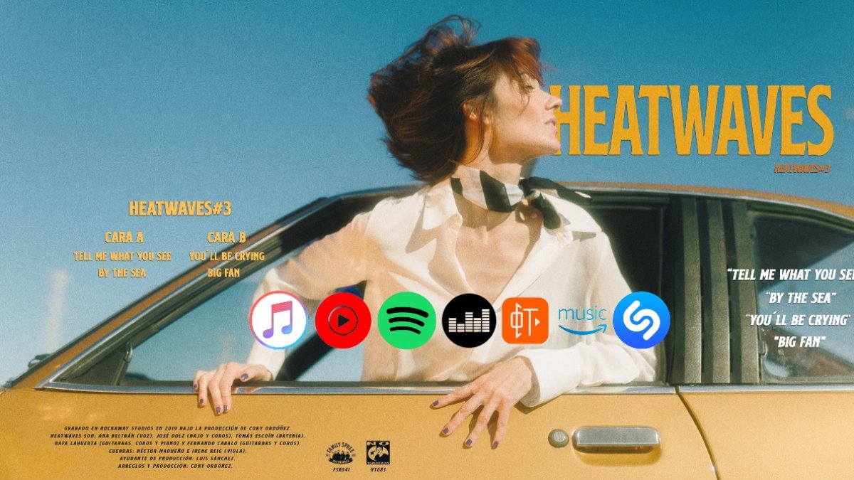 Cartel anunciador del concierto de Heatwaves