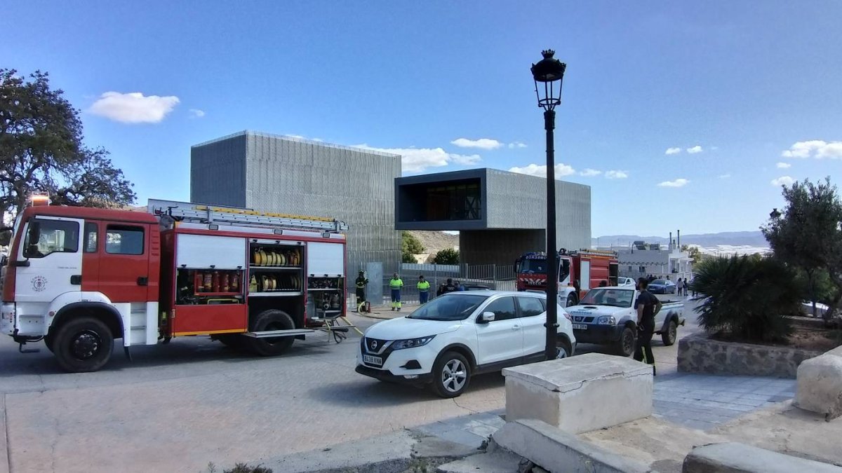 Los bomberos han sofocado las llamas sobre las 15 horas (Foto: Jose Antonio Camacho López).