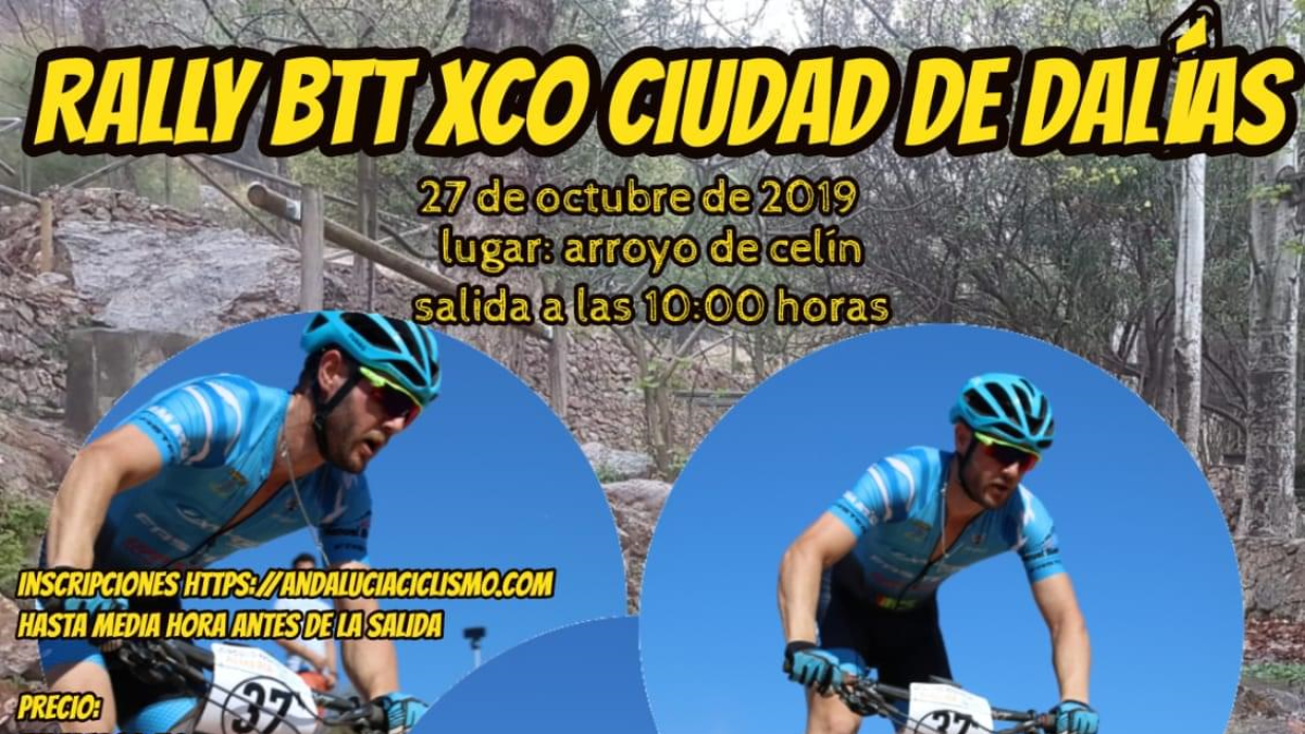 Cartel de la carrera de Dalías.