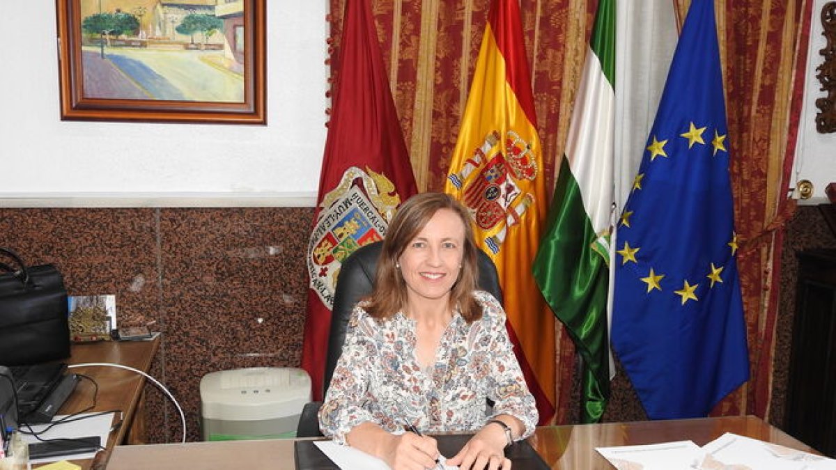La alcaldesa de Huércal-Overa, Francisca Fernández.