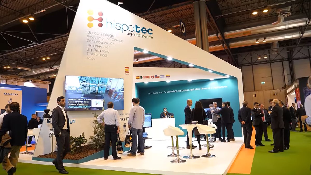 Stand de Hispatec en Fruit Attraction.