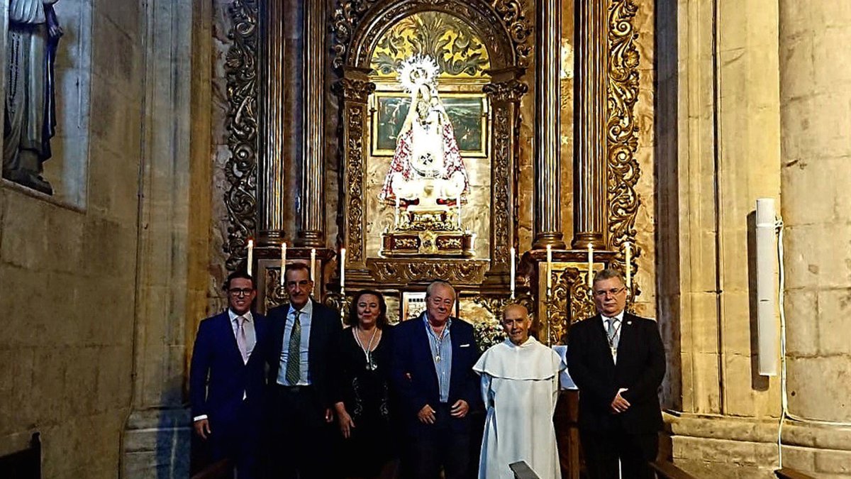 Frco. Javier Muñoz del Pozo Segovia, JA Barrios, Mª Luisa Segovia; Javier Muñoz del Pozo, Fray Carlos Cristóbal Cano y José L. Cantón.