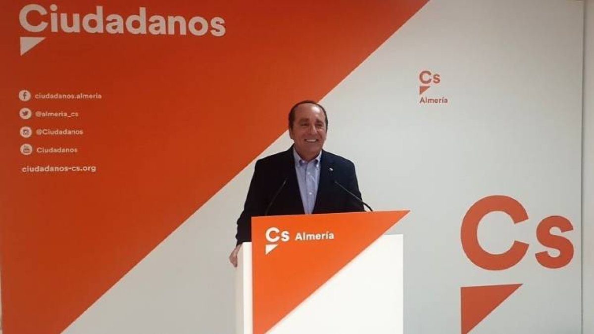 Andrés Samper, parlamentario andaluz de Cs por Almería.