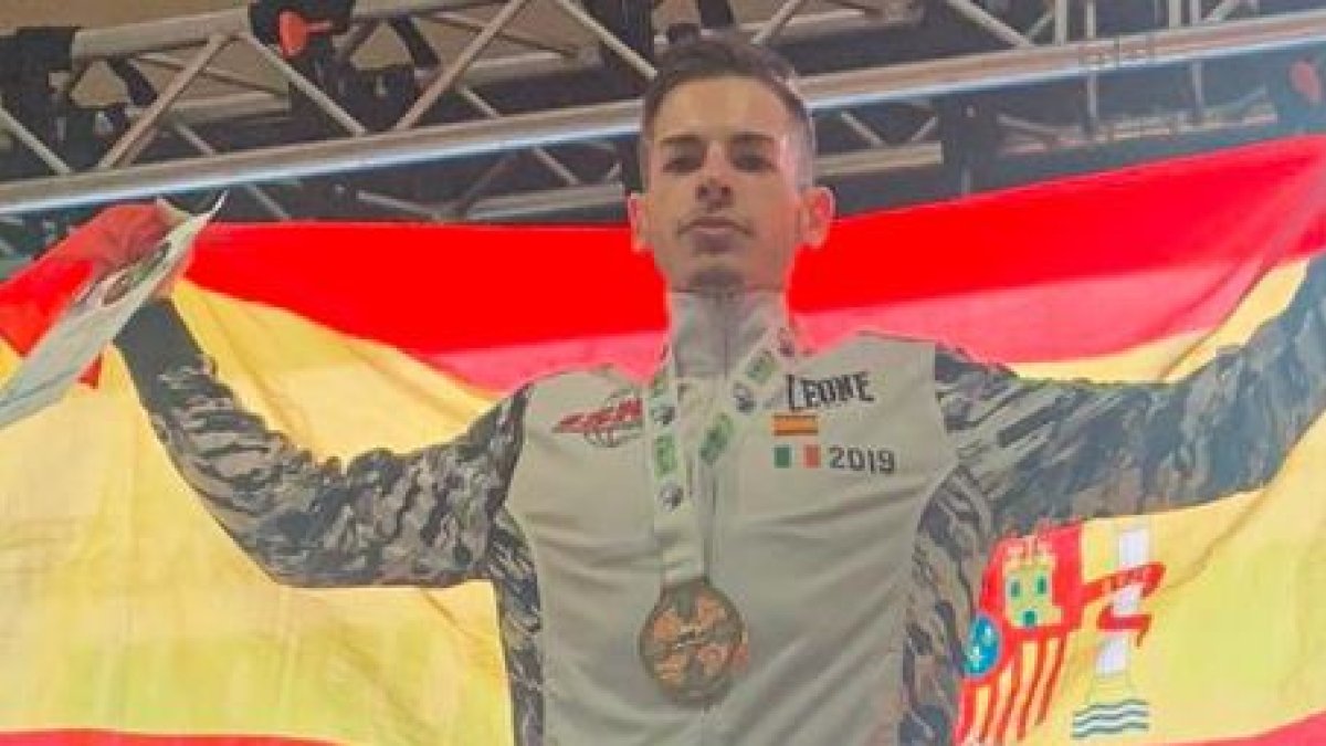 Un almeriense en el podio mundial.