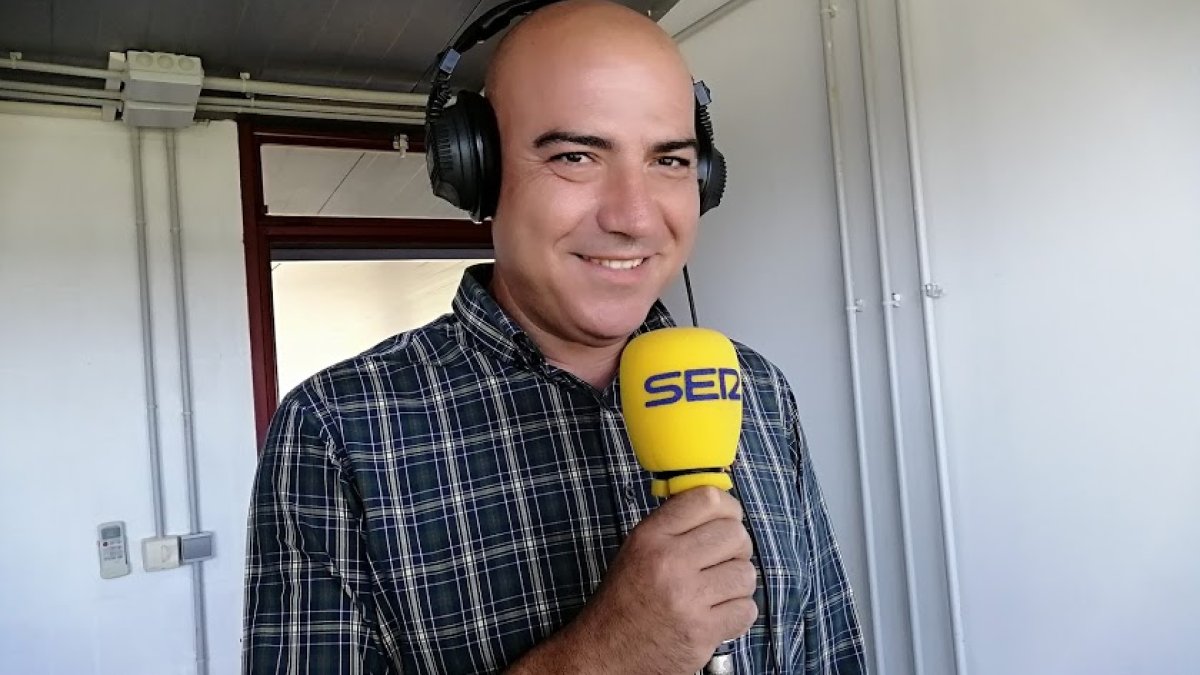 Miguel Compán en el Carrusel Deportivo.