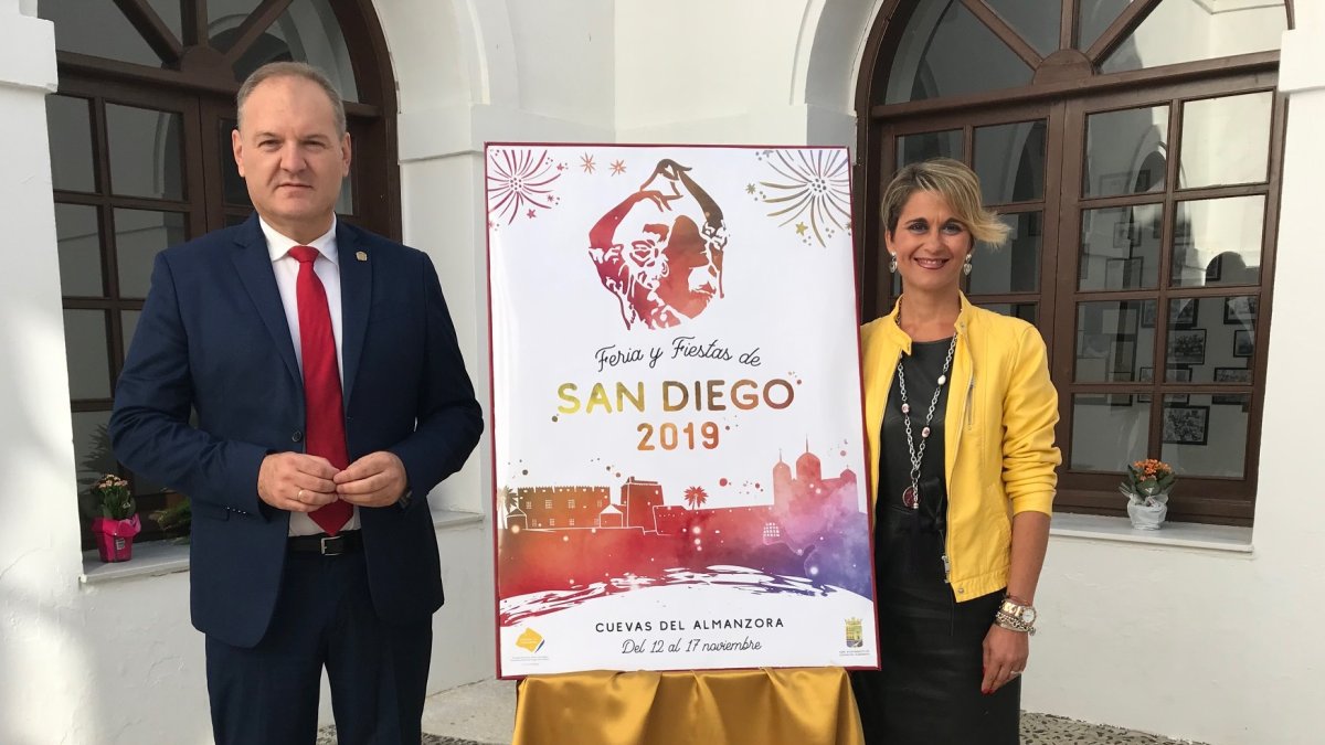 Presentación de la Fiestas en Honor a San Diego de 2019.