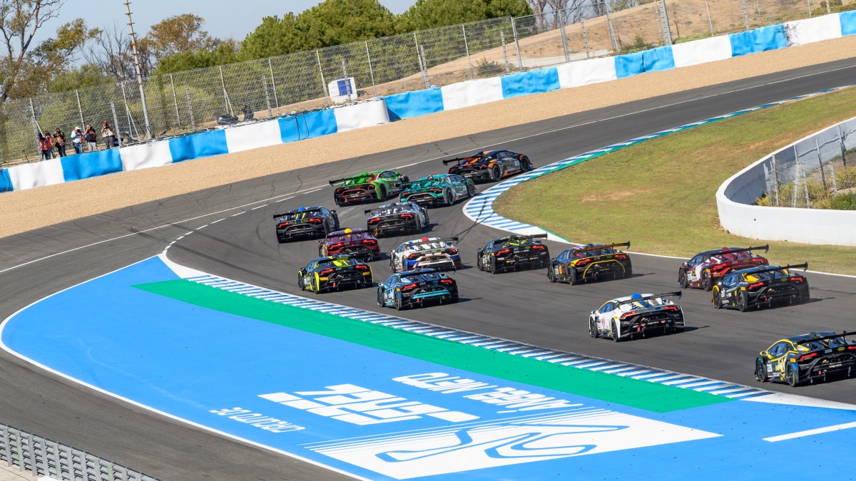 Salida de una de las finales