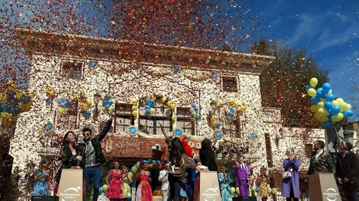 Imagen de archivo de PortAventura, donde los menores y sus familias pasarán una semana.