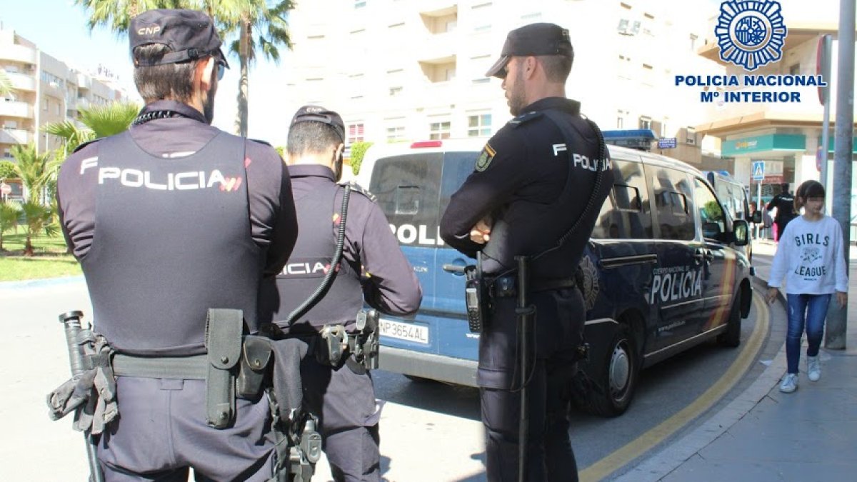 Agentes de la Policía Nacional en una imagen de archivo.