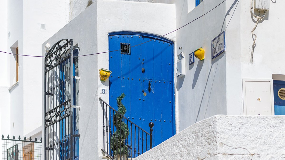 Rincón del barrio del Arrabal, de Mojácar.