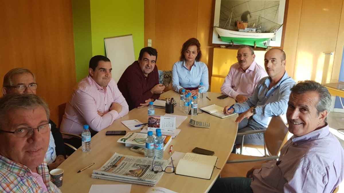 Reunión del sector hortofrutícola.