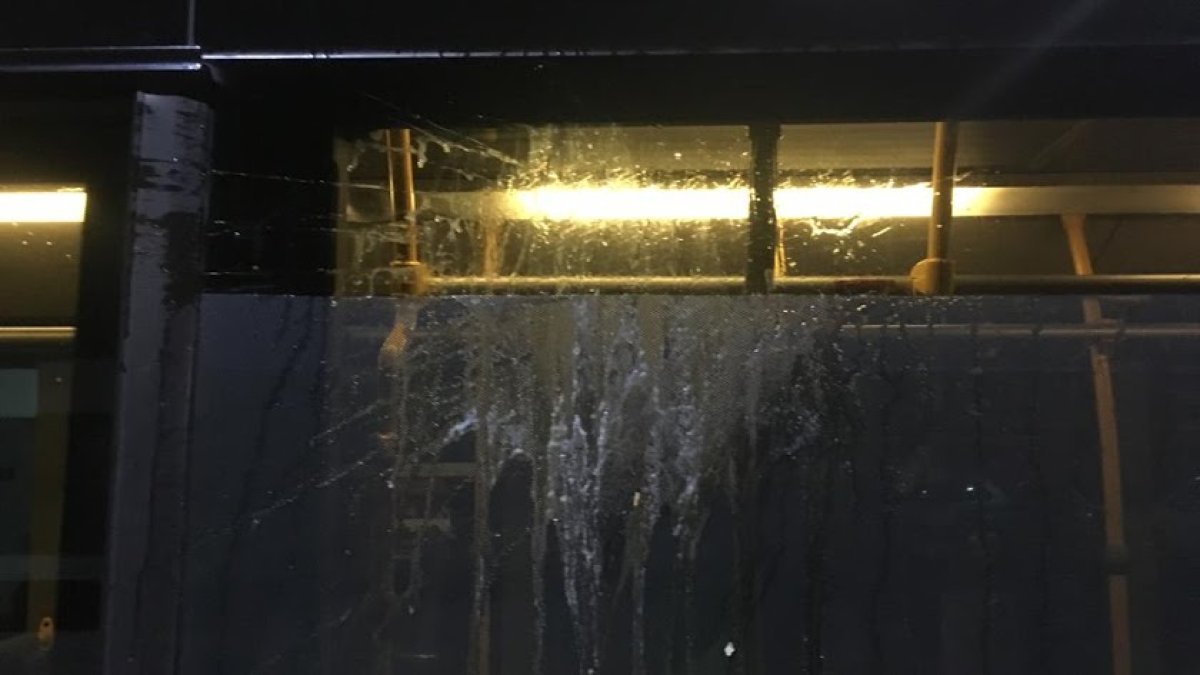 Actos vandálicos en los autobuses en 2018