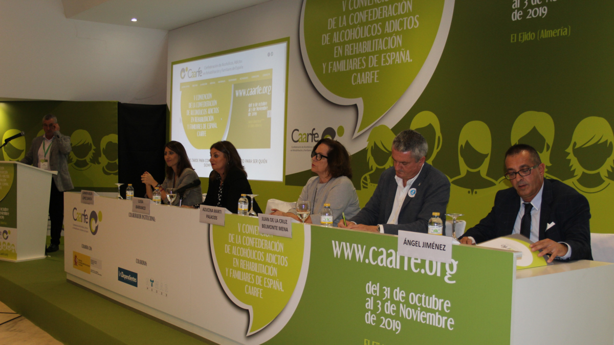 Conferencia inaugural de las jornadas de Caarfe.