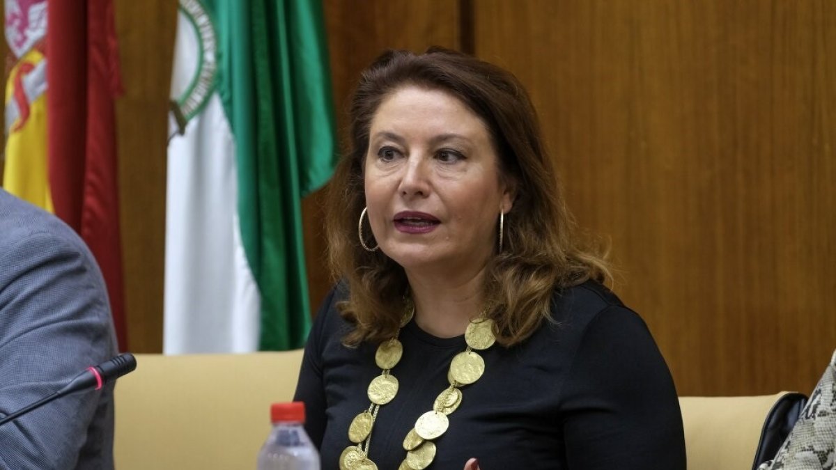 Carmen Crespo, consejera de Pesca.