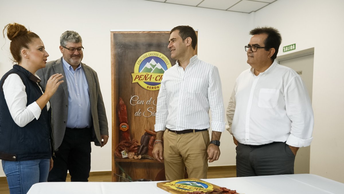 Visita a la empresa de embutidos Peña Cruz.
