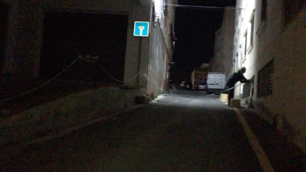 Imagen de archivo de la Guardia Civil durante la investigación del crimen en Albox.