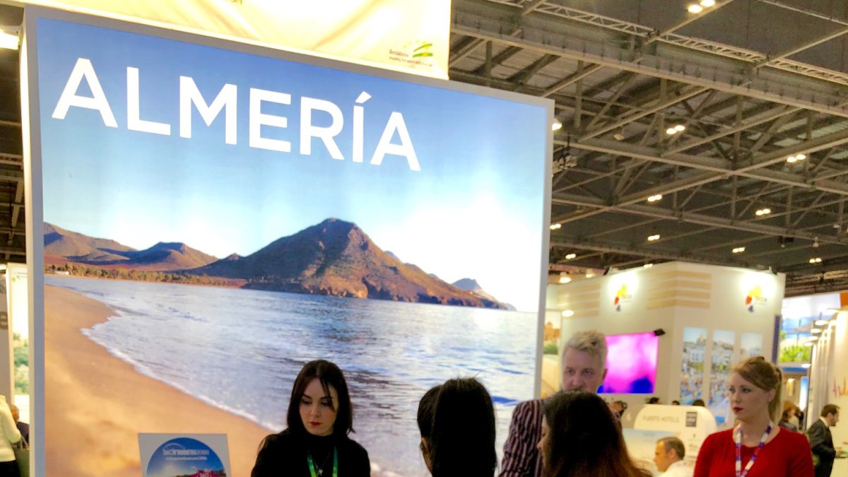 El estand de Costa de Almería en esta feria se ubica dentro del espacio de Andalucía.