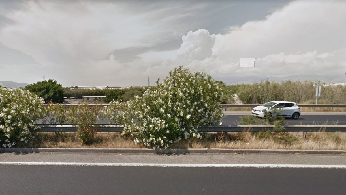 Captura de pantalla de Google Maps de la AL12.