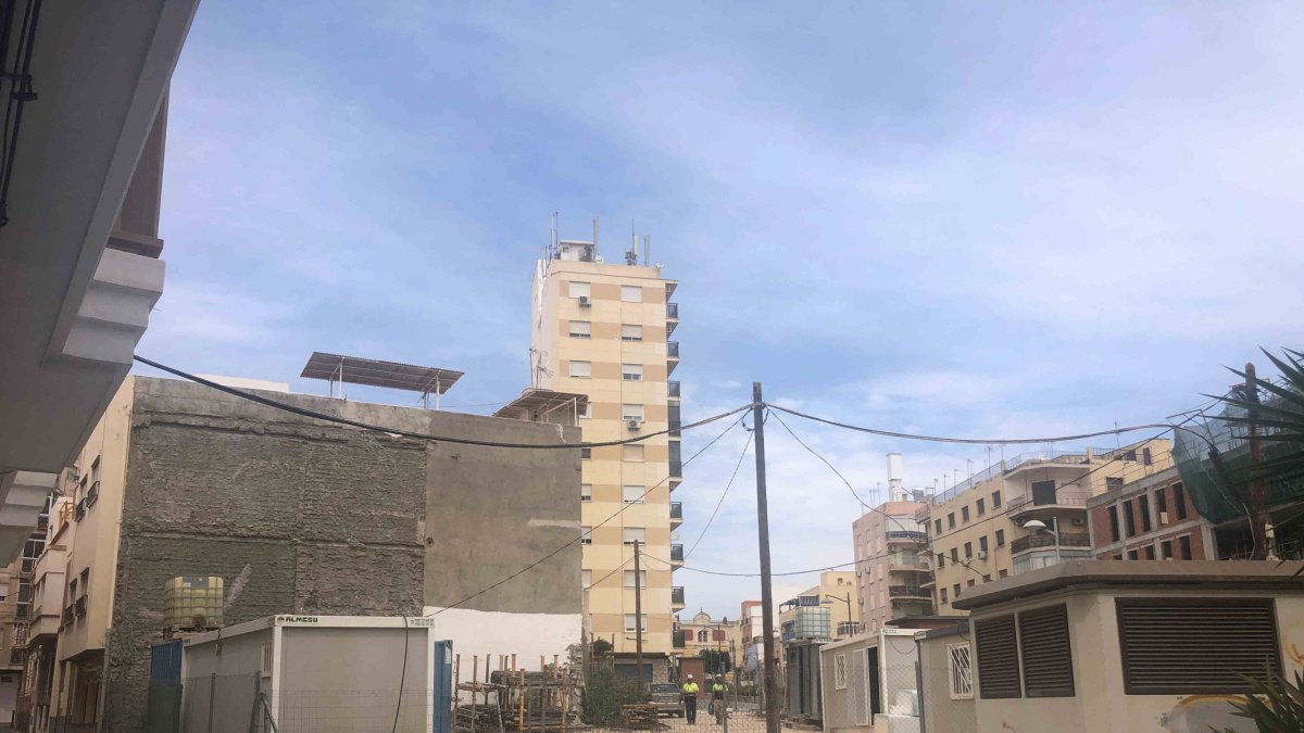 Solar en el que se levantaría esta nueva promoción de viviendas protegidas.