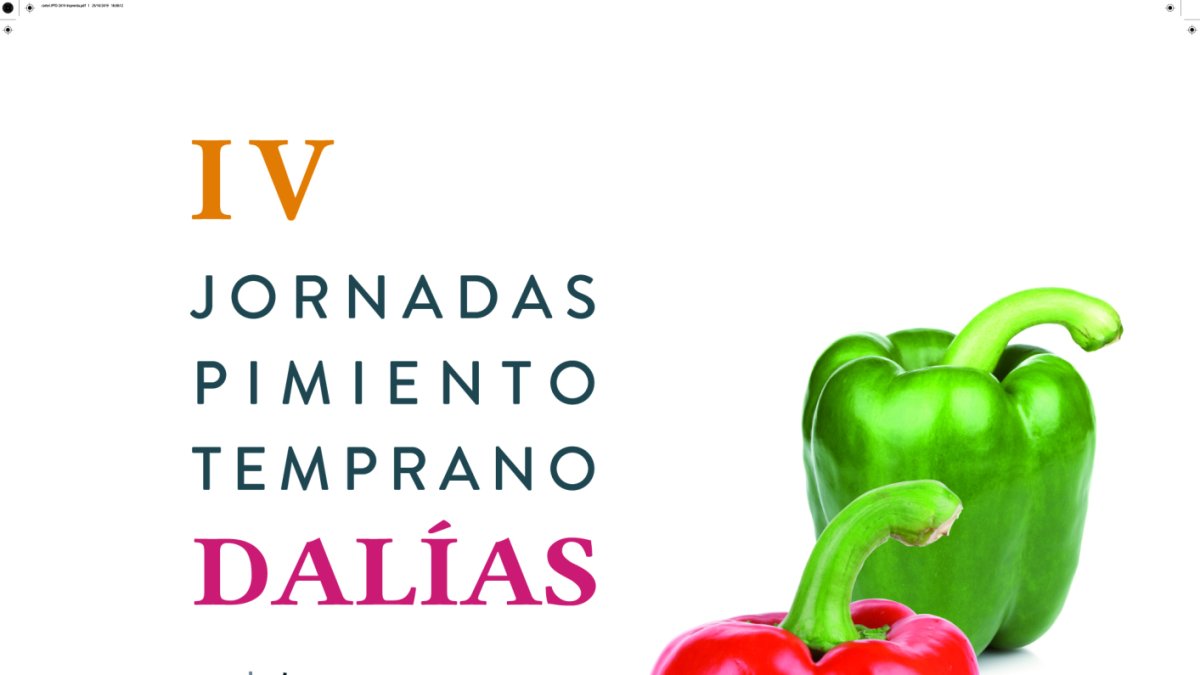 Cartel anunciador de las Jornadas que se celebrarán en Dalías.