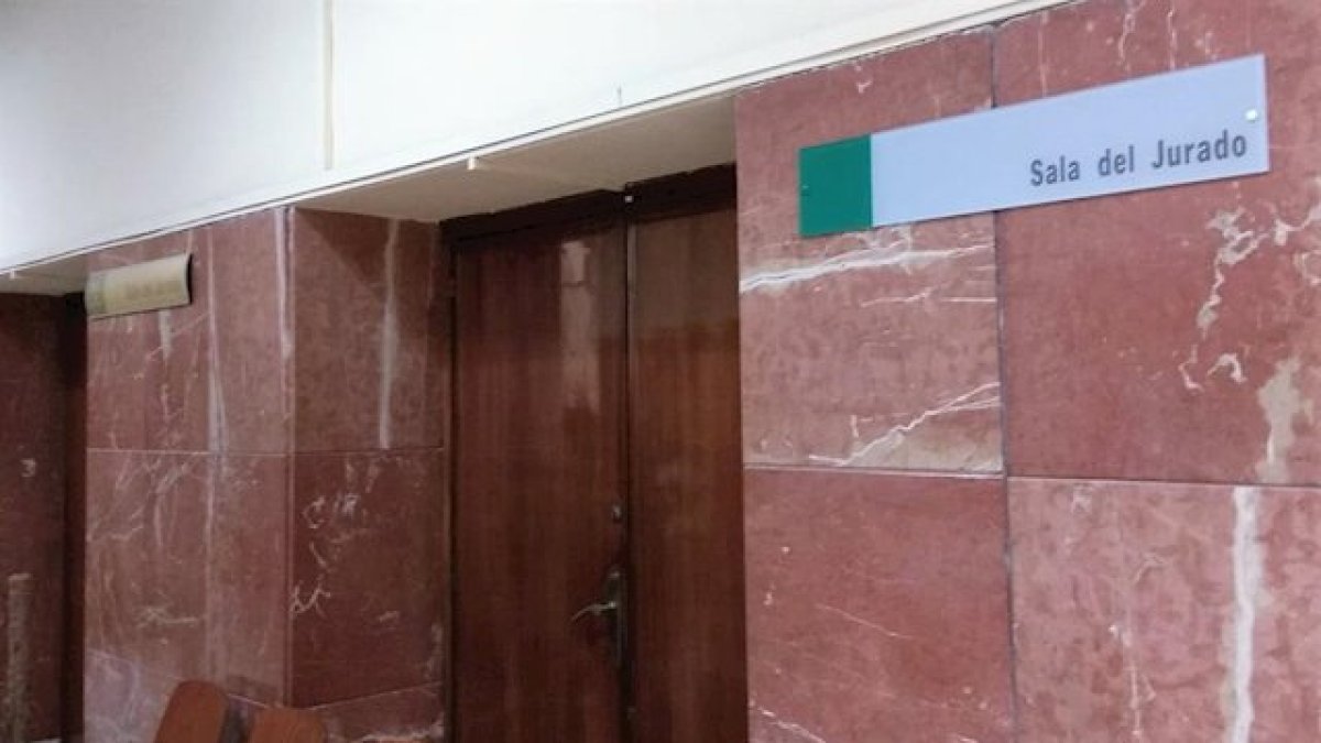 Sala de Jurado de la Audiencia Provincial de Almería.