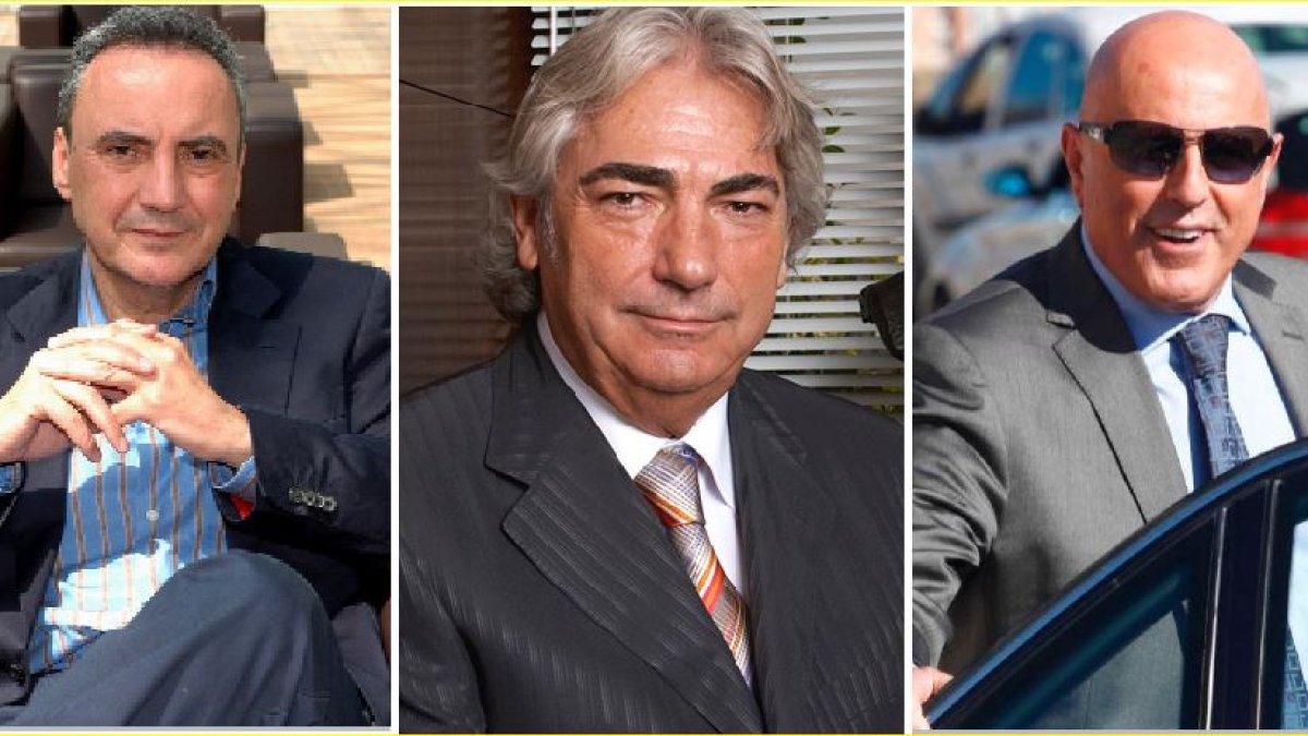 Francisco Martínez- Cosentino, Manuel Lao Hernández y Tomás Olivo.