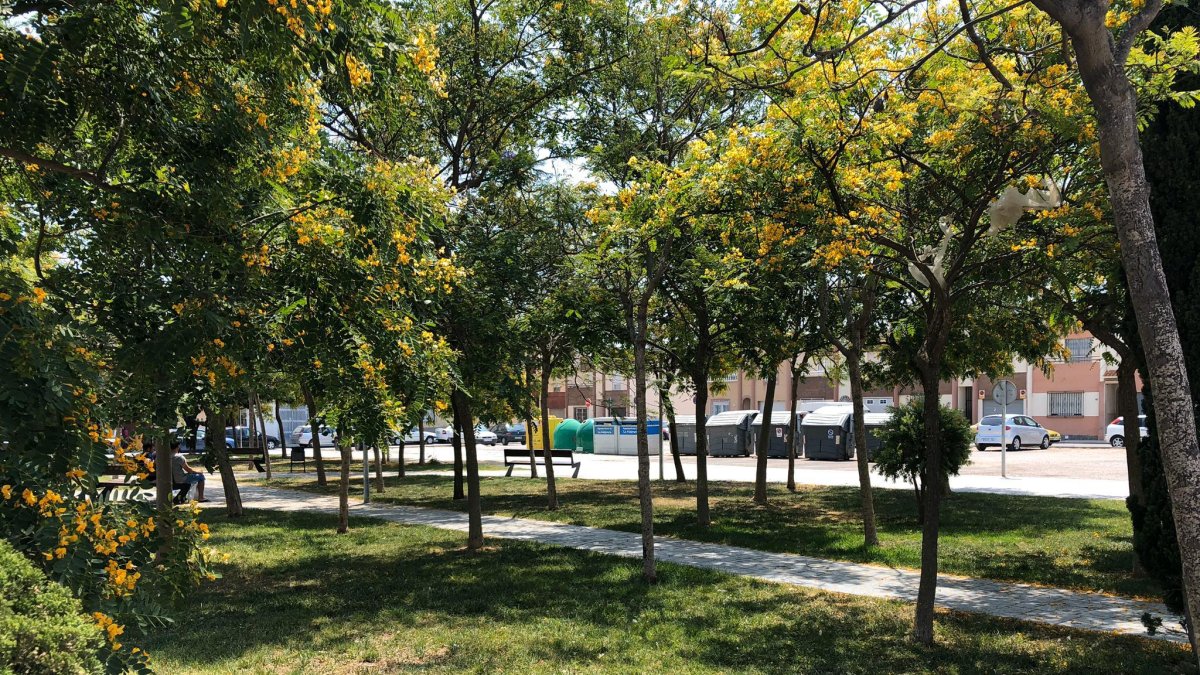 El Parque de La Mojonera en el que se desarrolló la construcción.