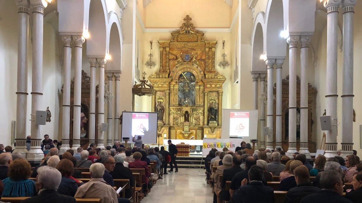 La capilla de la Compañía de María durante el Encuentro Anual.