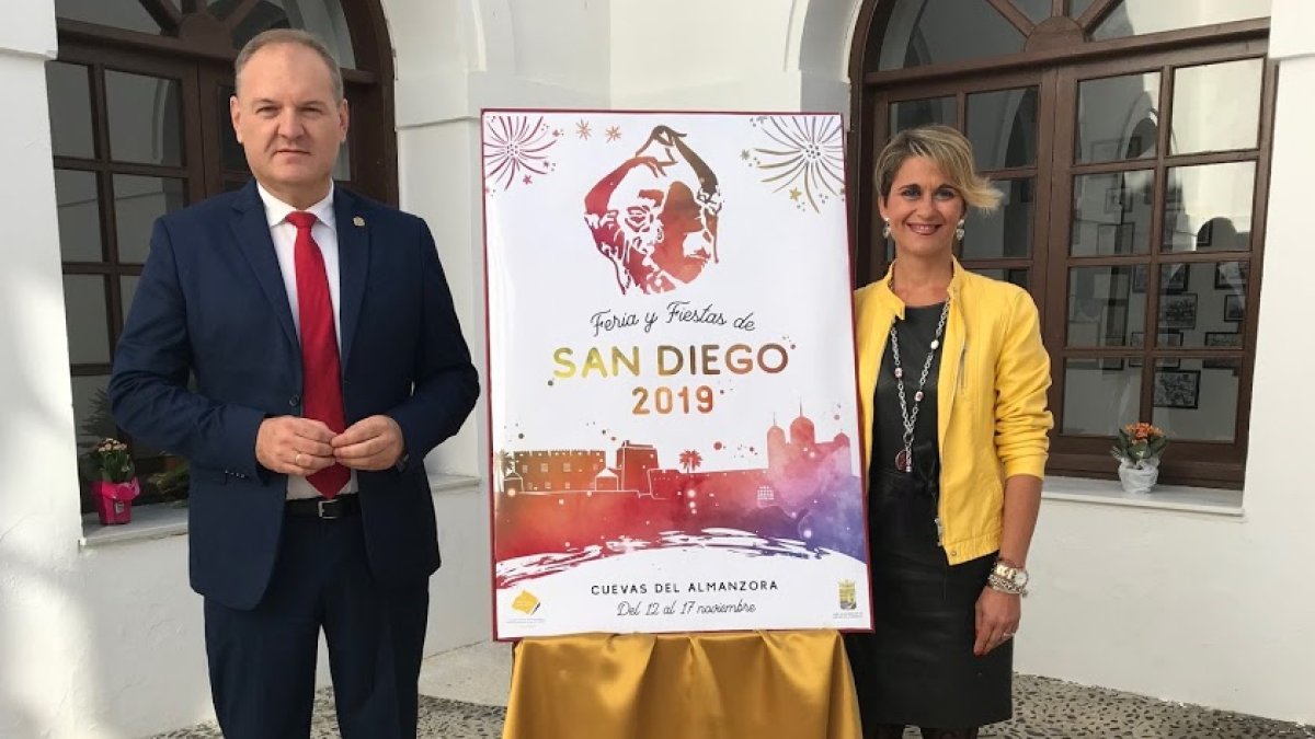 Presentación de la Fiestas en Honor a San Diego de 2019.