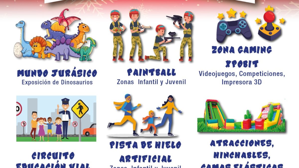 Algunas de las actividades que ofrecerá el salón infantil.