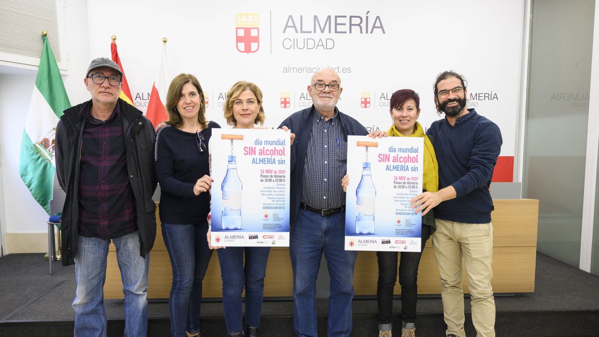 Presentación de los actos del Día Mundial sin Alcohol.