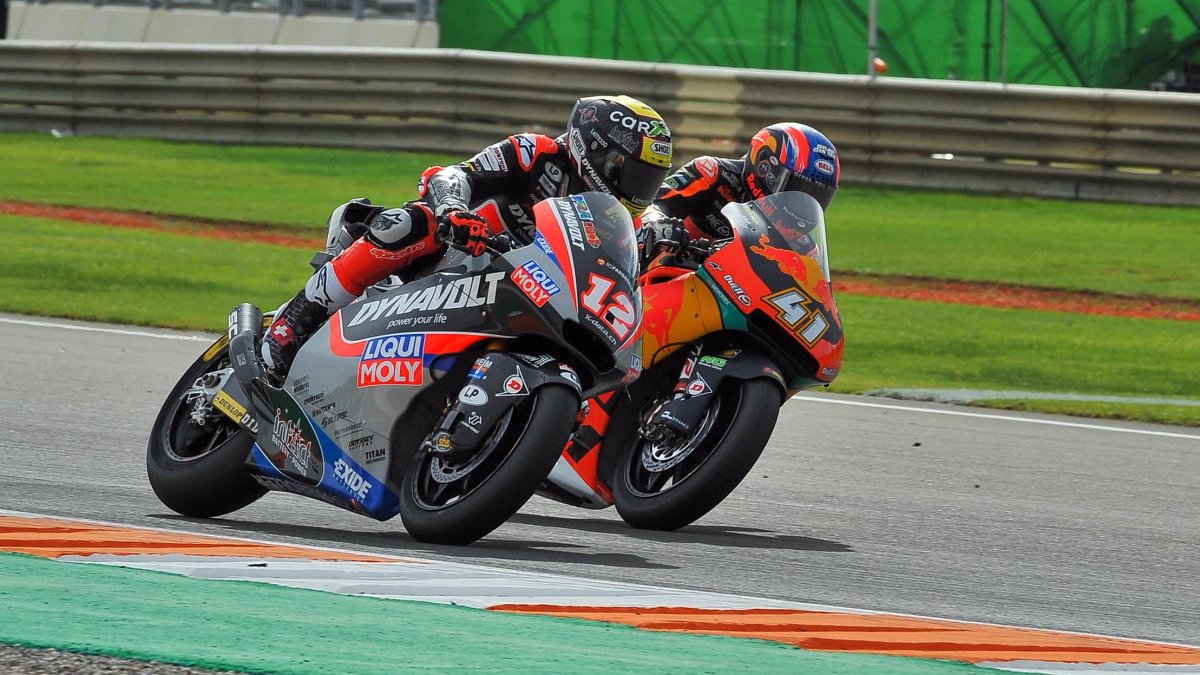 Hasta la última vuelta estuvo el triunfo entre Binder y Luthi