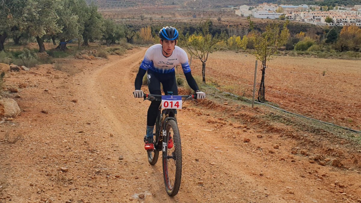 Un participante en acción.