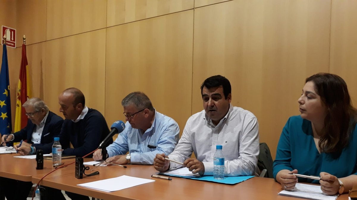 Representantes de las organizaciones convocantes.