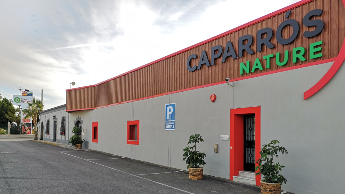 Los almacenes de Caparrós, cerrados.