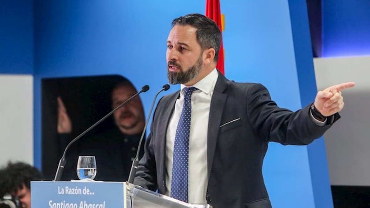 Santiago Abascal, líder de Vox