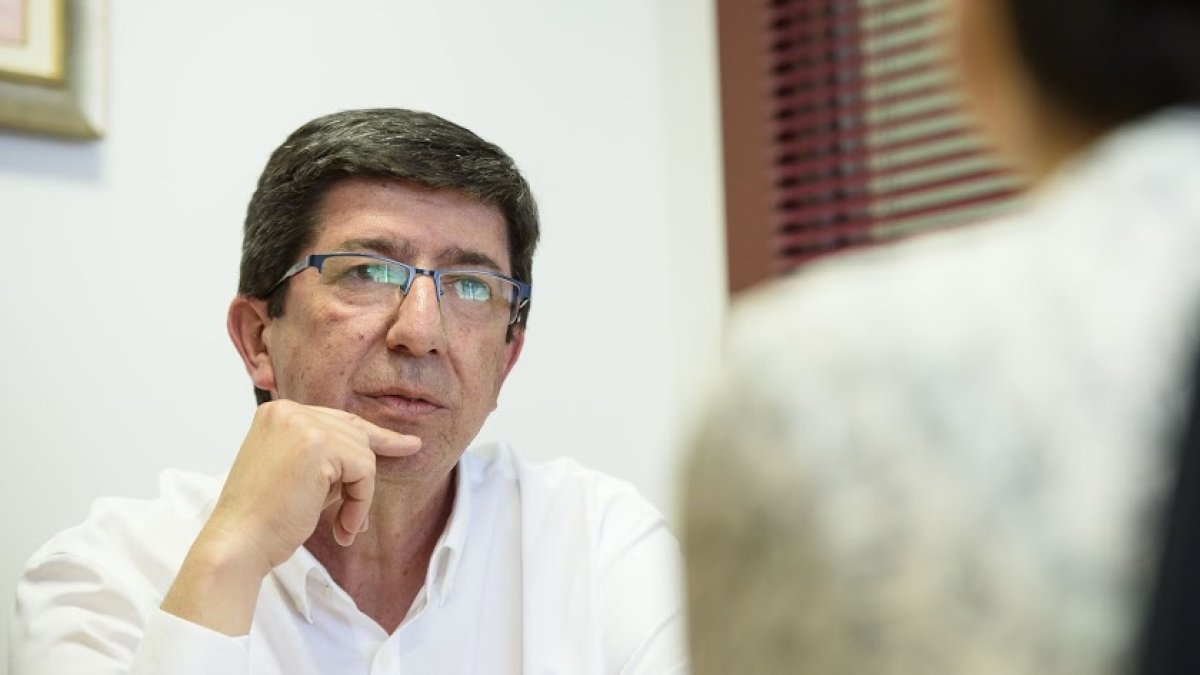 Juan Marín, líder de Cs Andalucía