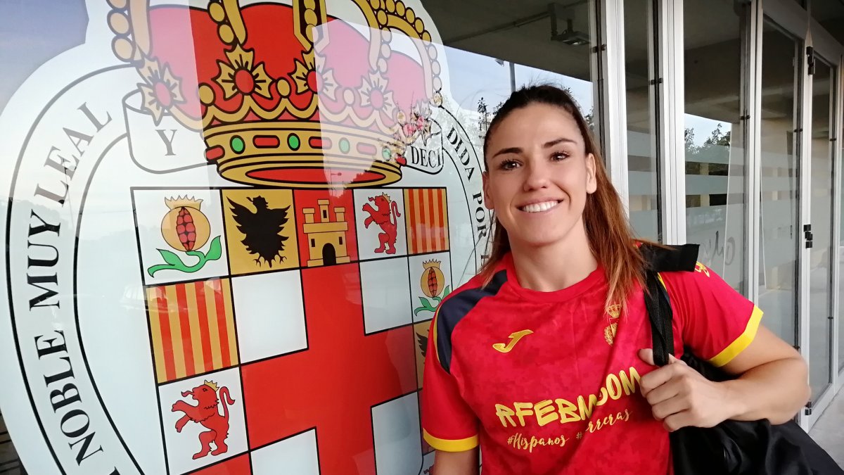 Carmen Martin en el Palacio Mediterráneo.