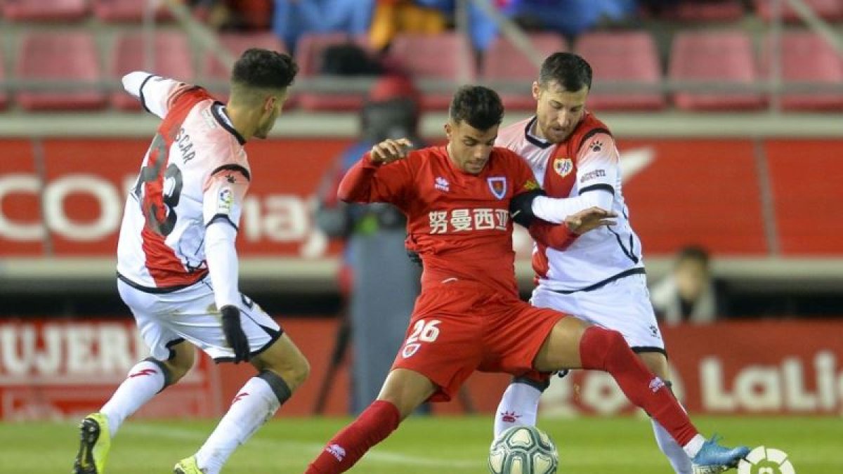 El Numancia viene de empatar a dos con el Rayo Vallecano.