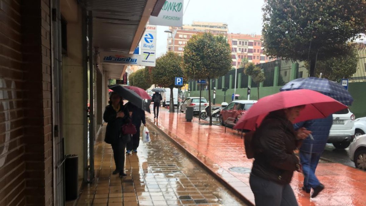 Imagen de la capital de este viernes.