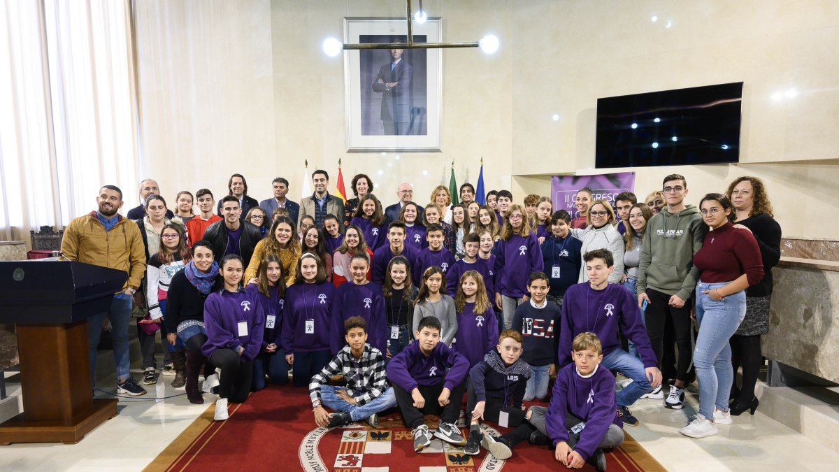 El manifiesto se leyó en el Salón de Plenos.