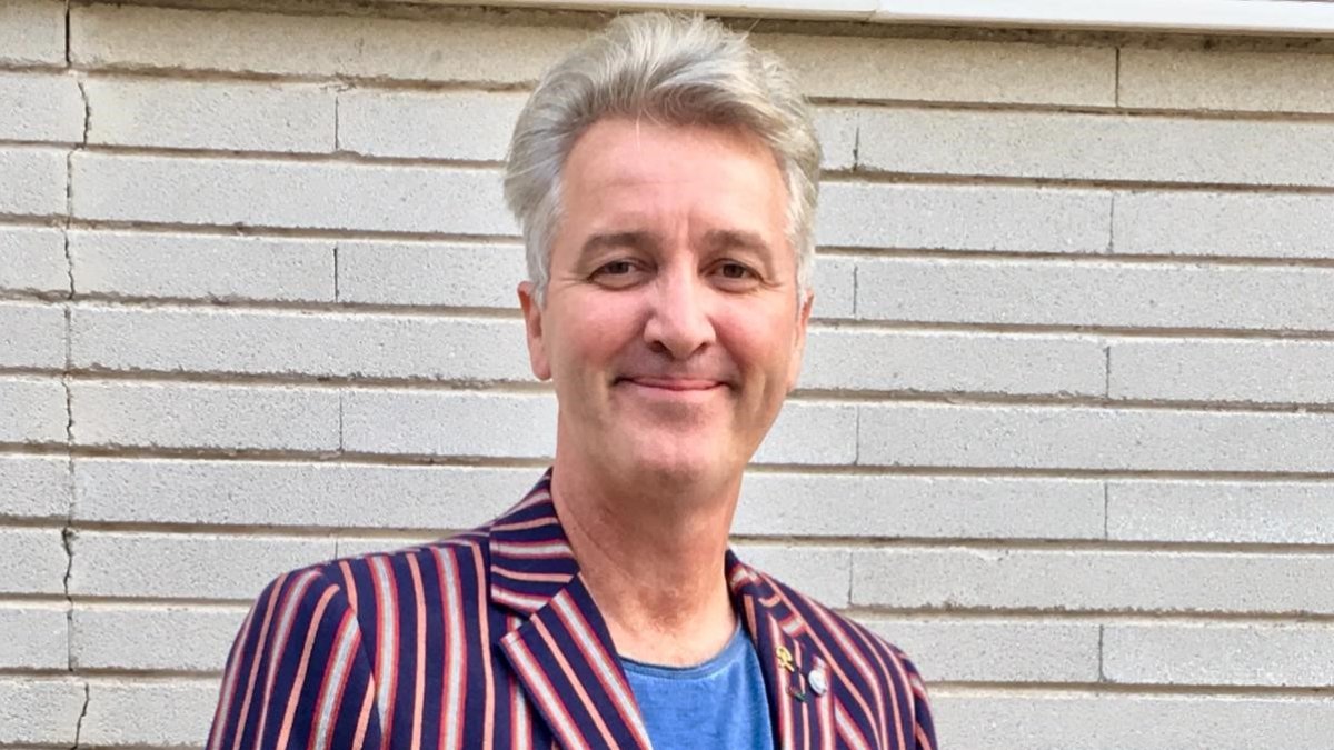 Clayton, londinense afincado en El Pilar (Lubrín). Foto de f.Rios