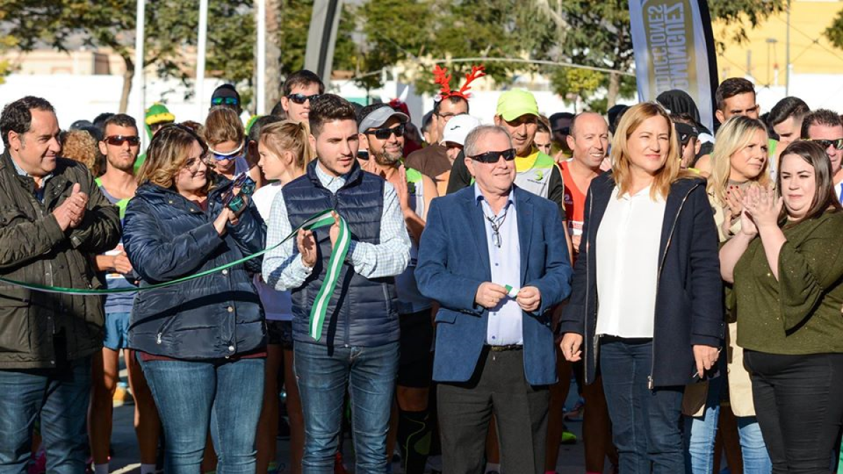 La salida de la pasada edición con la alcaldesa Esperanza Pérez.l