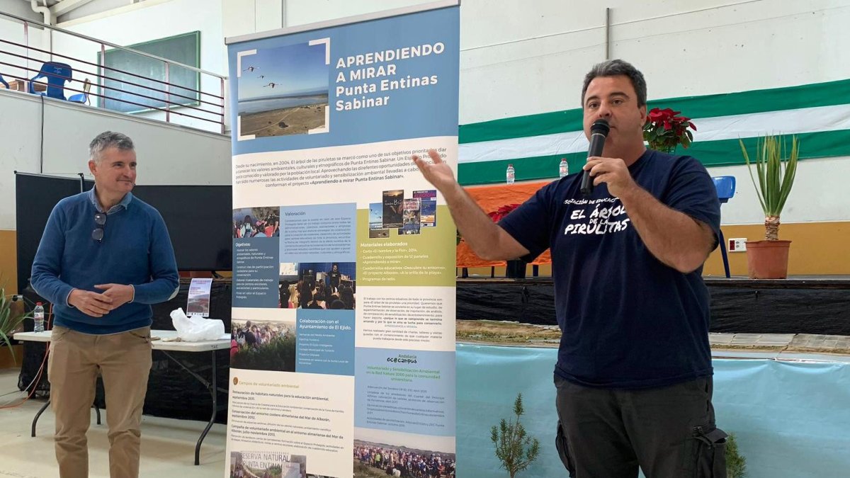 Desarrollo de una de las ponencias realizadas.