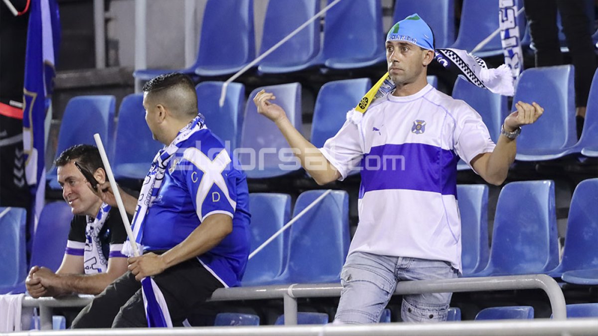 Aficionados del Tenerife.