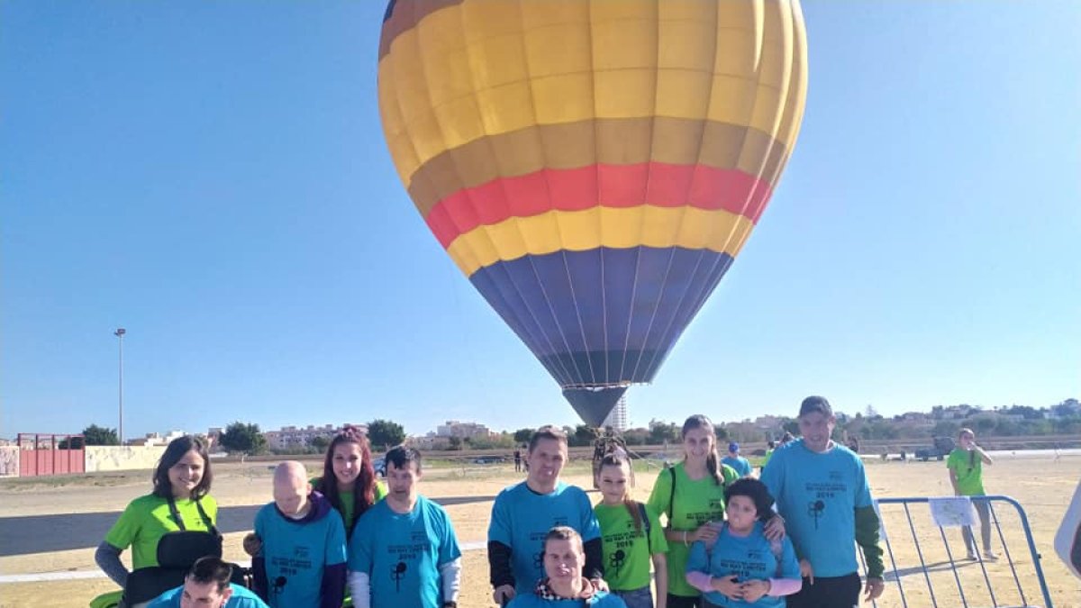 El vuelo en globo cautivo ha sido una de las novedades de esta edición.