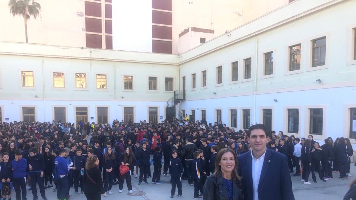 Acto en La Salle Virgen del Mar.