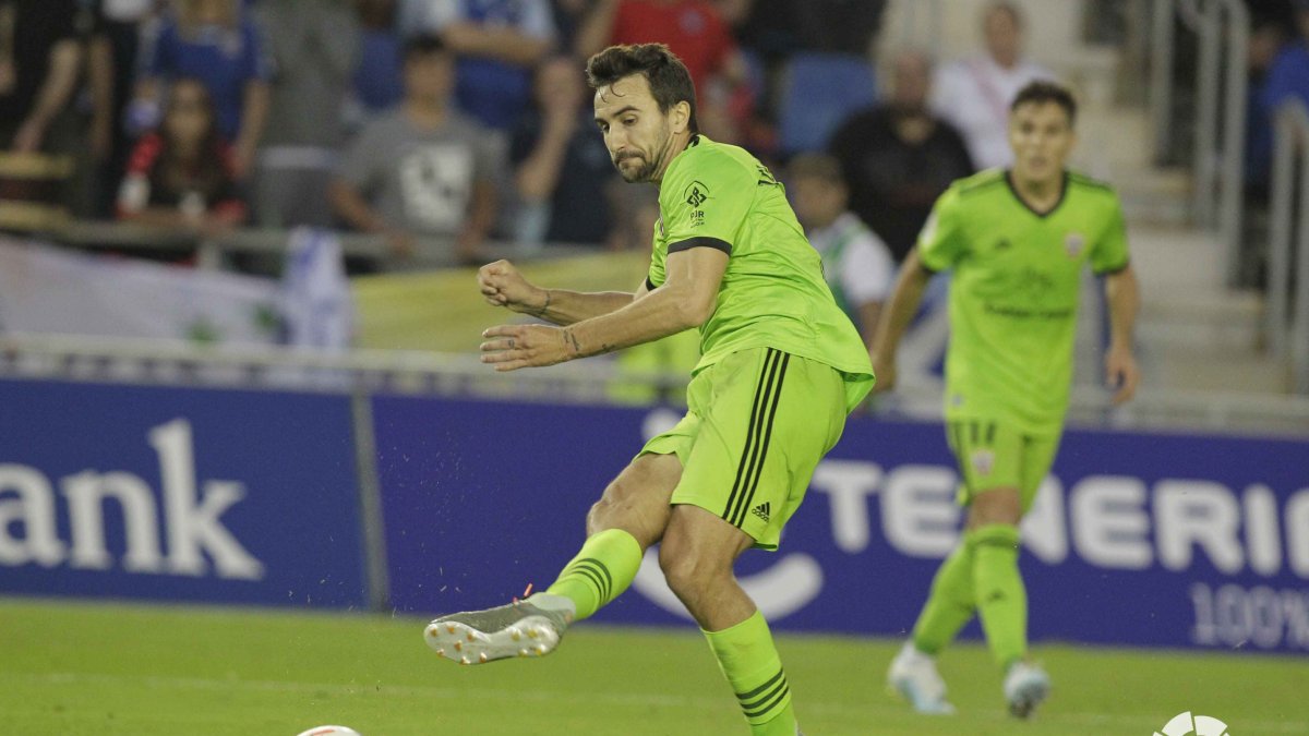 Juan Muñoz en el Tenerife-Almería.